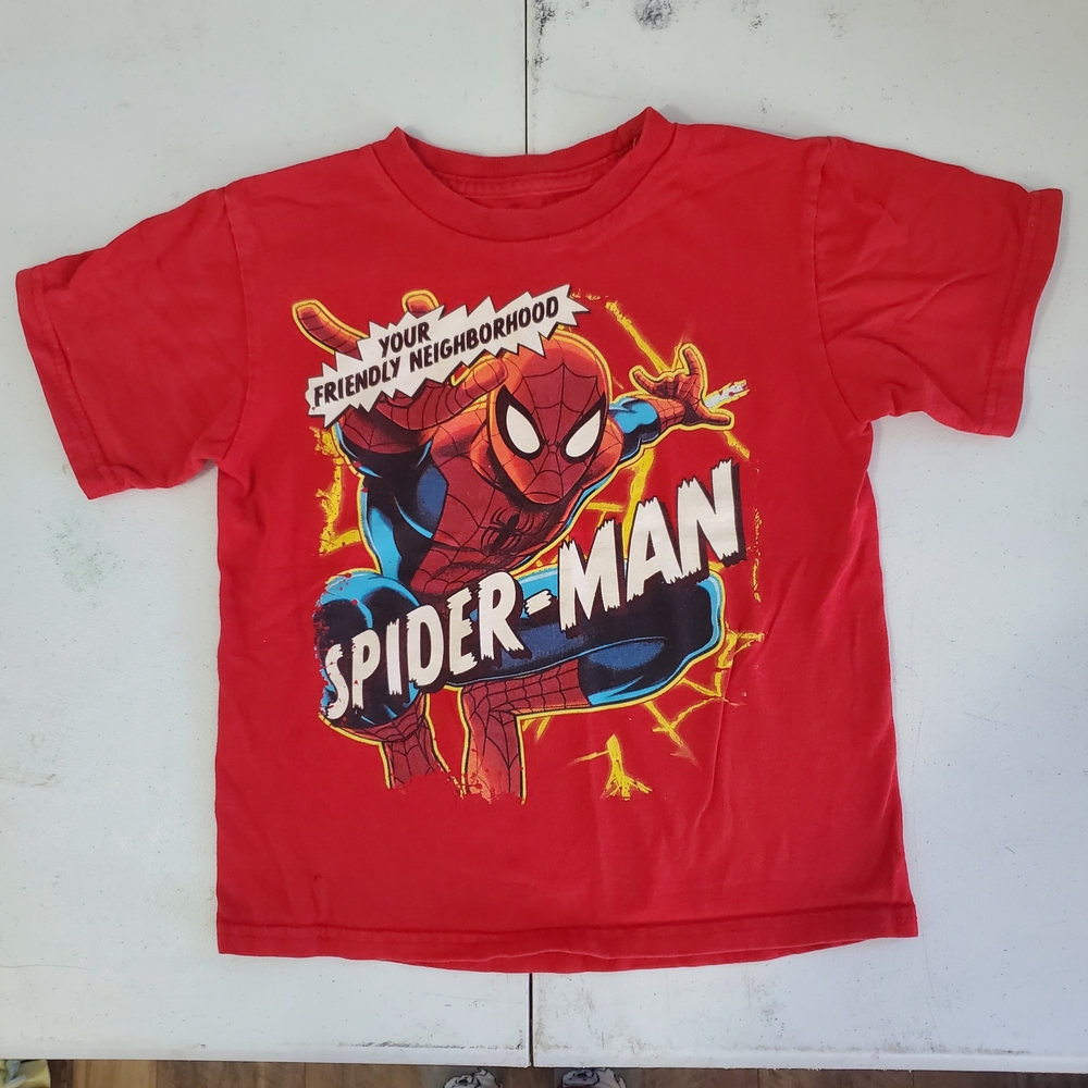 Marvel Red Cotton T-Shirt